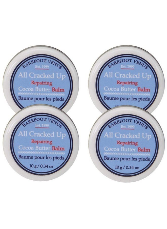 Mini All Cracked Up Cocoa Butter Foot Balm 10 G - Pack Of 4