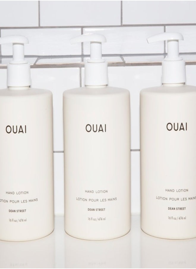 OUAI Hand Lotion Dean Street 437ml - Nourishing & Lightweight Moisturizer