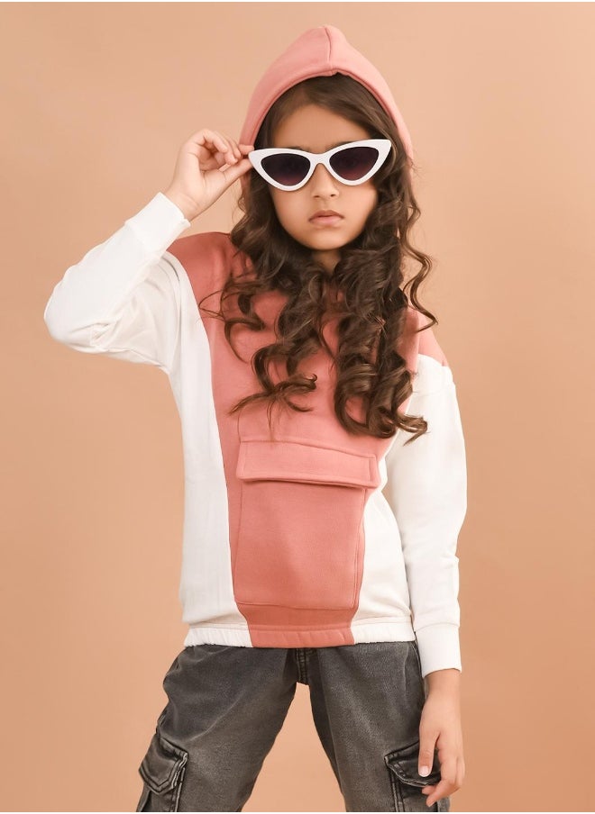 Girls Full Sleeves Sweatshirt