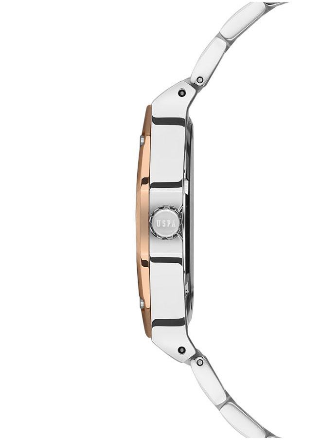 Stile 36mm Women's Watch with Dark Grey Dial & Two-tone Stainless Steel Bracelet