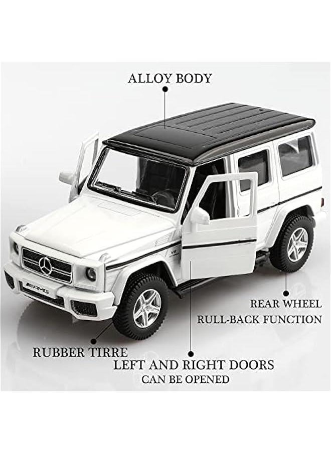 1/36 Scale Mercedes Benz AMG G63 Diecast Cars Models,Pull Back Vehicles G Wagon Toy Cars,Cars Gifts for Boys Girls