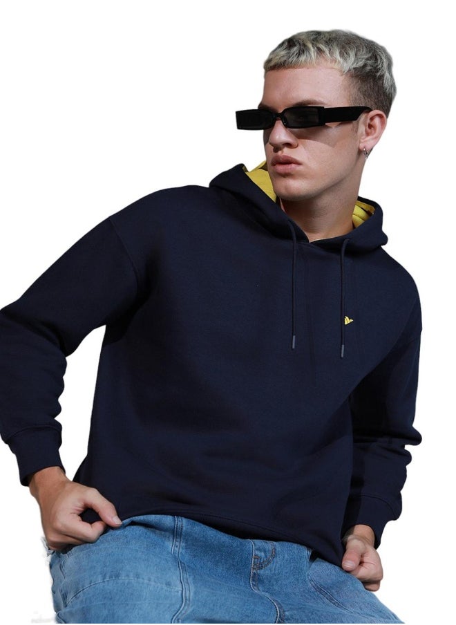 Men Navy Sweatshirt