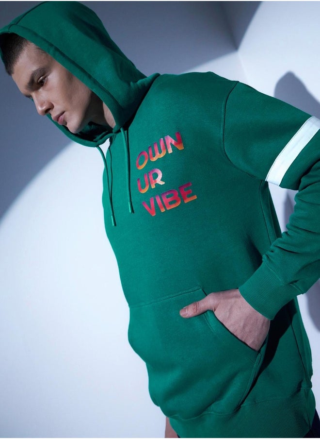 Men Green Sweatshirt