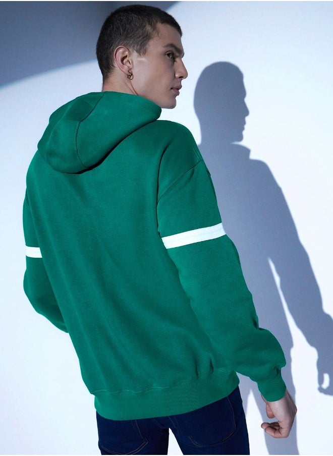 Men Green Sweatshirt