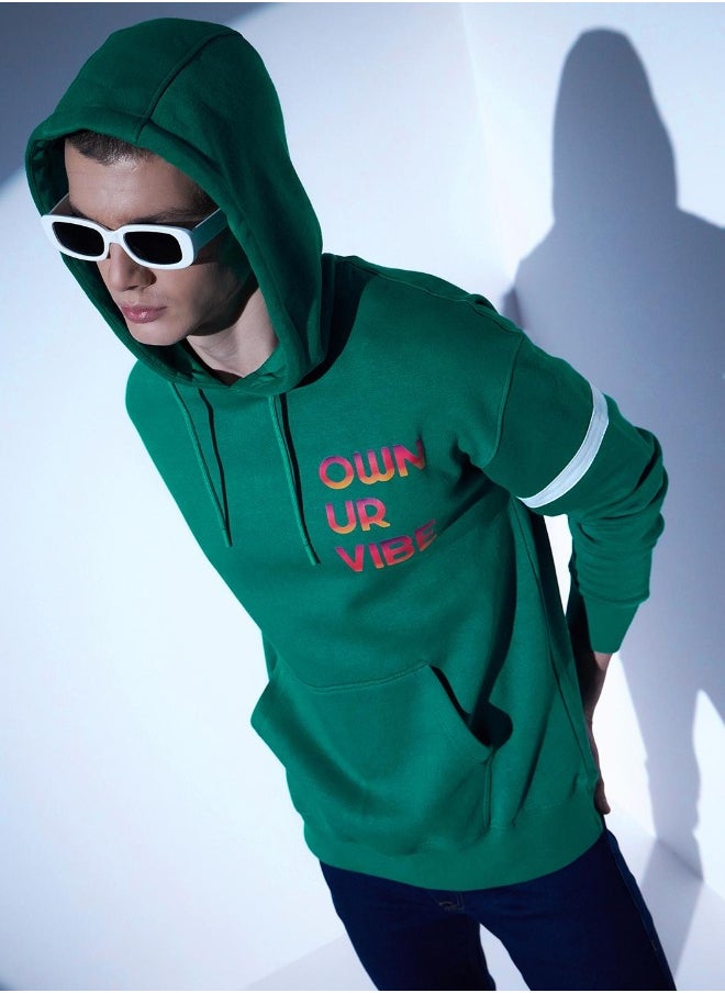 Men Green Sweatshirt