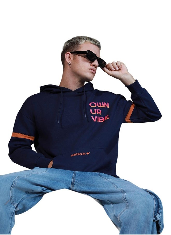 Men Navy Sweatshirt