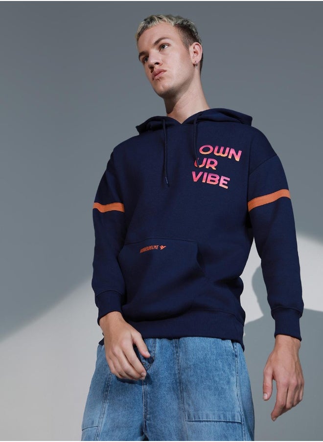 Men Navy Sweatshirt