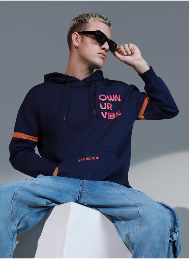 Men Navy Sweatshirt