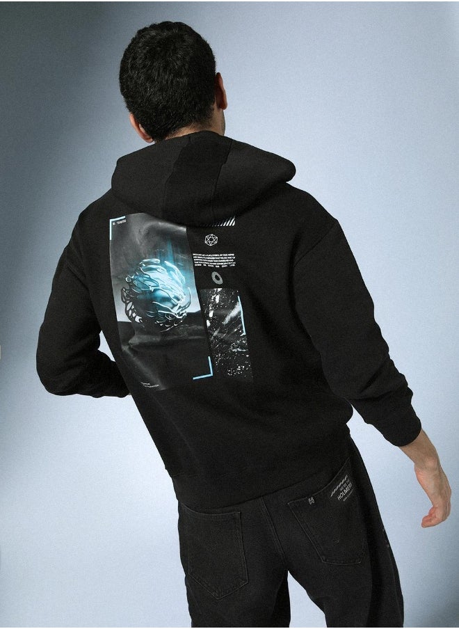 Men Black Sweatshirt