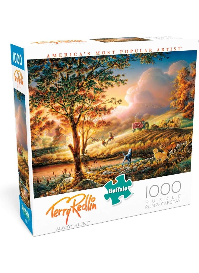 Buffalo Games - Terry Redlin - Always Alert - 1000 Piece Jigsaw Puzzle