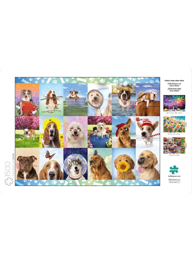 Buffalo Games - It's A Ruff Life - 1500 Piece Jigsaw Puzzle