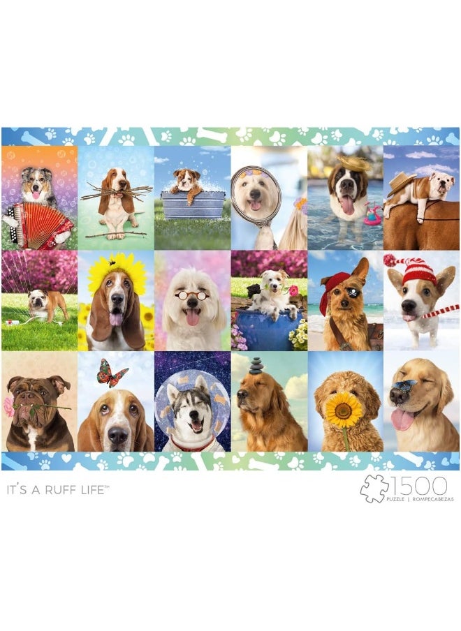 Buffalo Games - It's A Ruff Life - 1500 Piece Jigsaw Puzzle