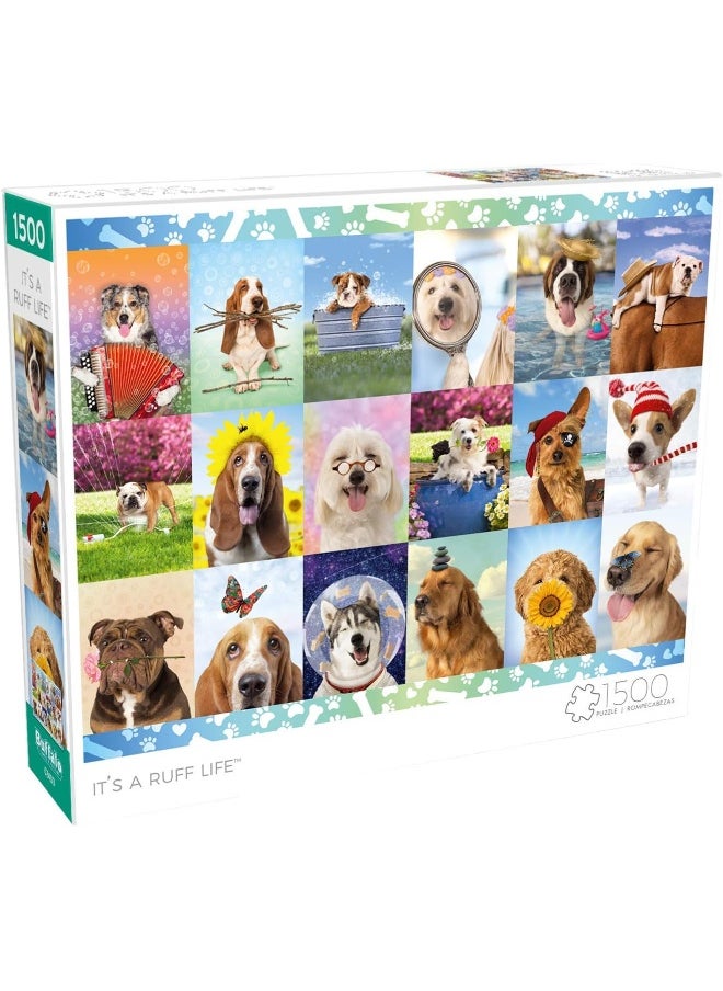 Buffalo Games - It's A Ruff Life - 1500 Piece Jigsaw Puzzle