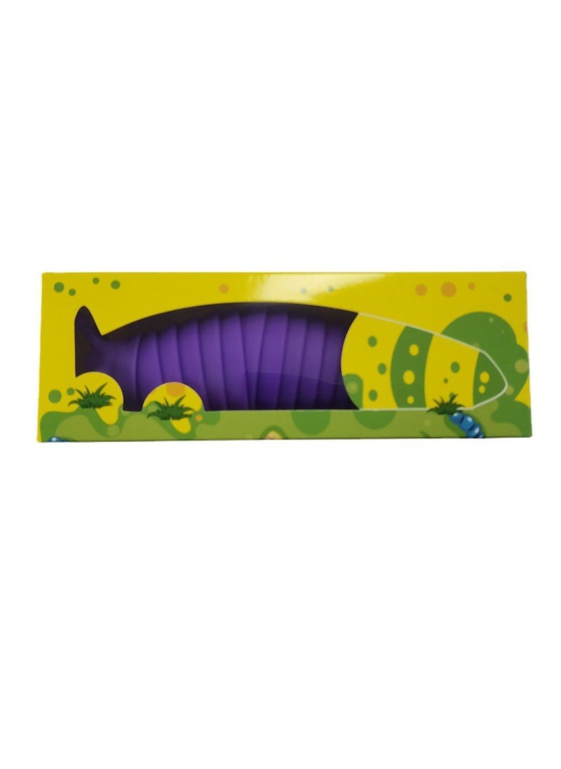 Fidget Slug Stress Relief ToyPurple Purple