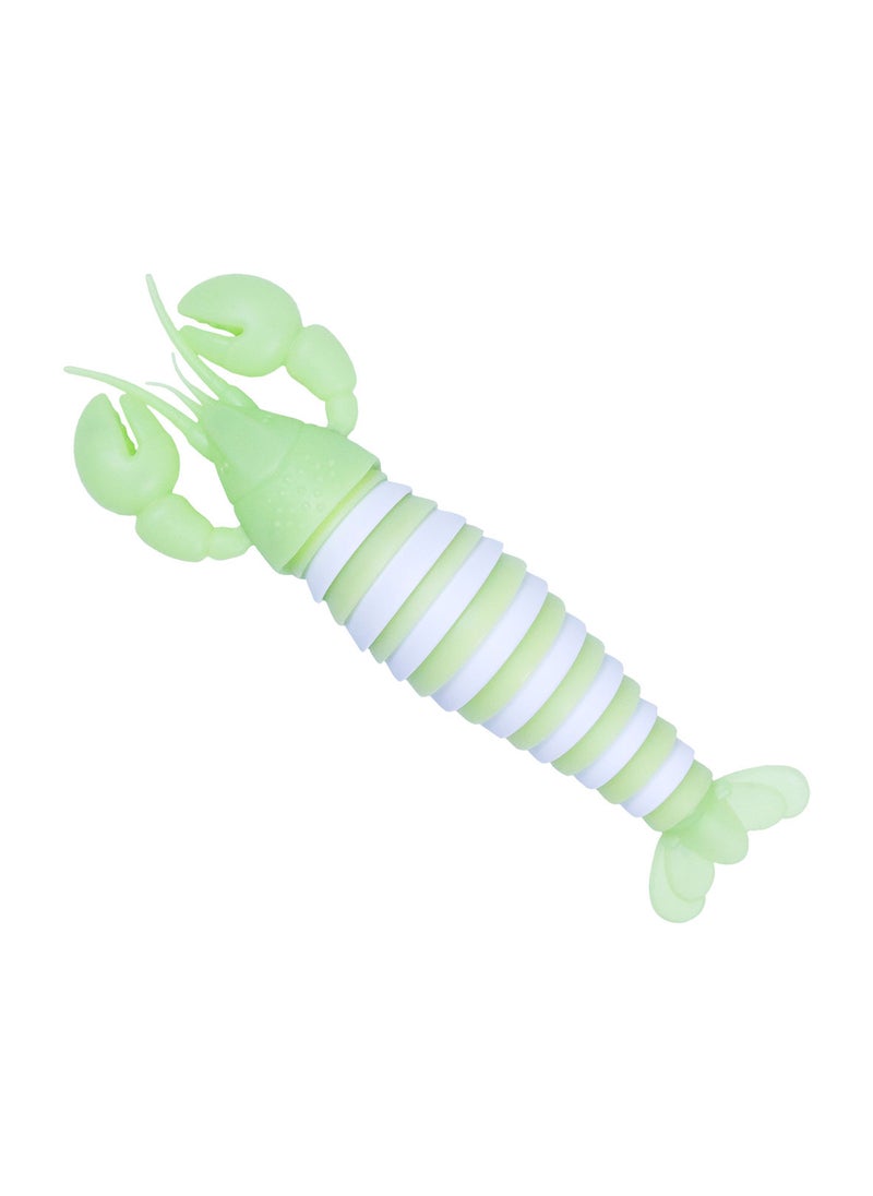 Glowing Lobster Stress Relief Toy for KidsGreen and White (luminous decompression lobster) OPP bag Green and White (luminous decompression lobster) OPP bag