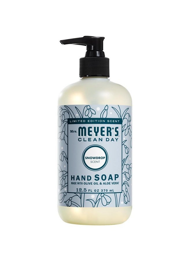 Mrs. Meyer'S Liquid Hand Soap Variety, 1 Basil, 1 Snowdrop Hand Soap, 1 Ct