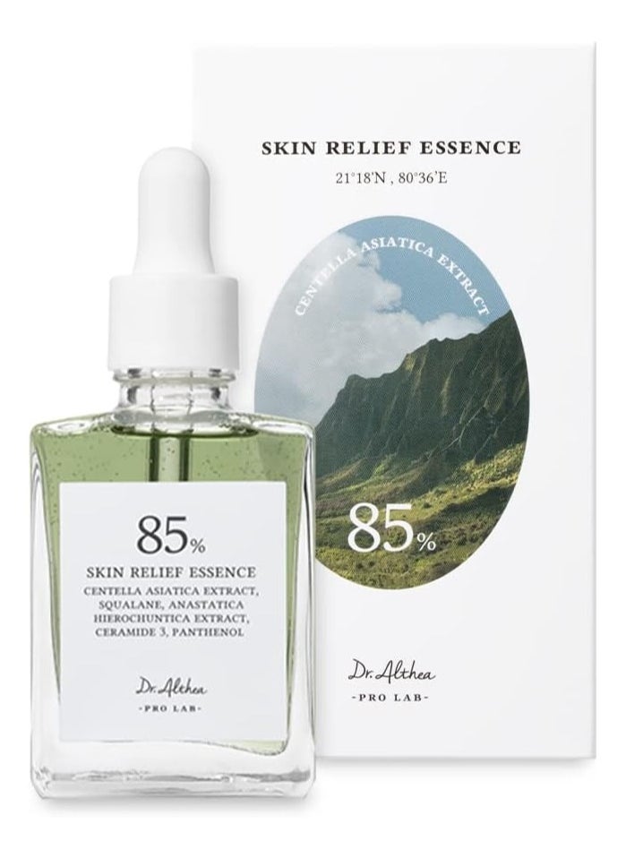 Dr.Althea Skin Relief Essence, Natural Radiance Essence and Multi Action Infusion Serum, soothing, nourishing, even out skin tone, improving skin barrier, vegan skincare, Korean skincare (Cica)