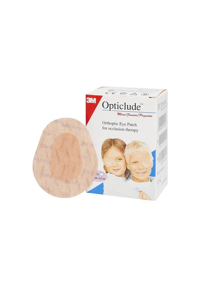 Boy And Girl'S Opticlude Orthoptic Coloured Junior Eye Patches (Mini Size) -Pack Of 20