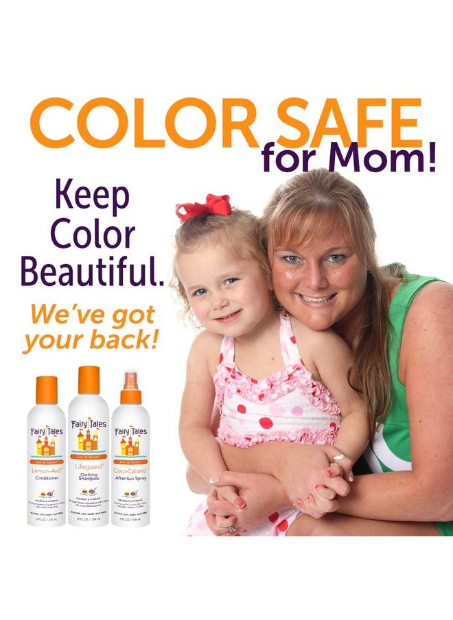 Swim Shampoo 12Oz And Conditioner 8Oz For Kids | Made With Natural Ingredients In The Usa | No Parabens, Sulfates, Or Synthetic Dyes