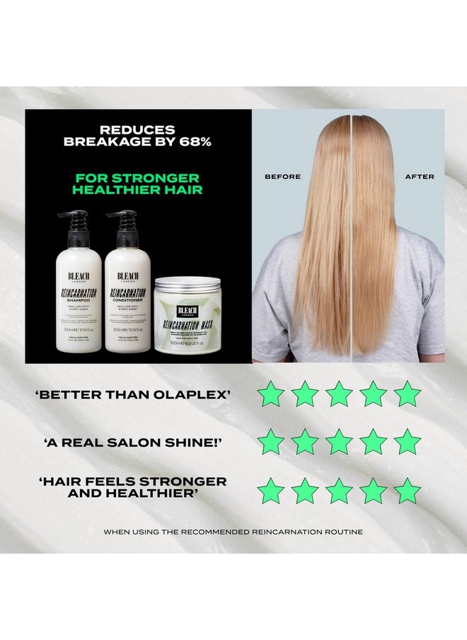 Reincarnation Bond Restoring Shampoo: Strengthening Daily Shampoo For All Hair Types - Vegan & Peta-Approved - (300Ml / 10.1Oz)