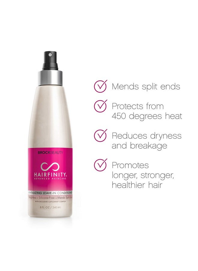 Split End Mender Kit - Biotin Shampoo & Conditioner Set With Leave-In Treatment - Silicone & Sulfate Free Growth Formulas For Damaged, Dry, Curly & Frizzy Hair - Thickening For Thin Hair