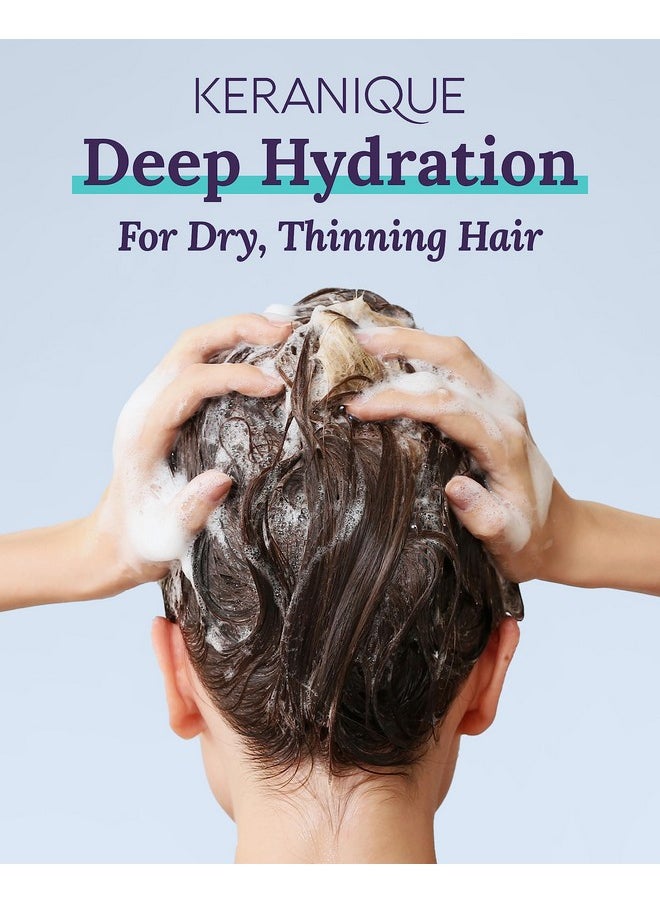 Hydrating Shampoo And Conditioner Set - Deep Hydration Hair Shampoo And Conditioner For Repairing Natural Moisture With Keratin - Sulfate-Free Intense Hydrator For Dry, Thin, Damaged Hair