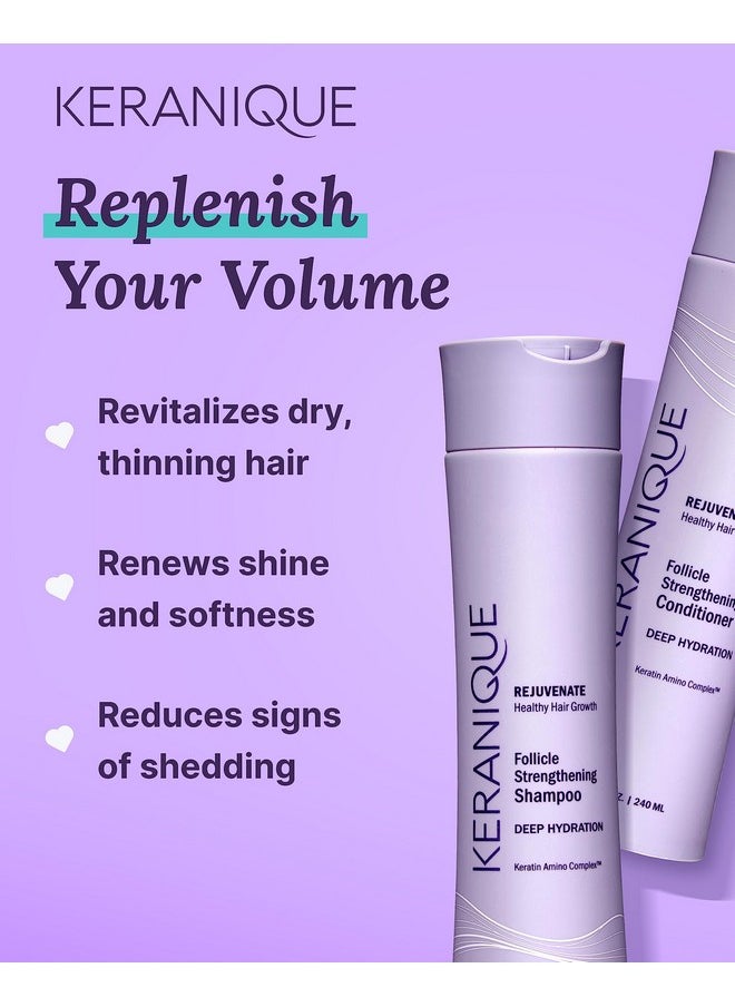 Hydrating Shampoo And Conditioner Set - Deep Hydration Hair Shampoo And Conditioner For Repairing Natural Moisture With Keratin - Sulfate-Free Intense Hydrator For Dry, Thin, Damaged Hair