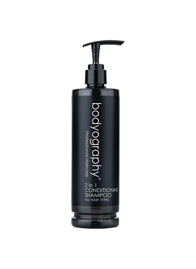 Bodyography Pump Bottle 2 In 1 Conditioning Shampoo - Hair Conditioner For All Hair Type