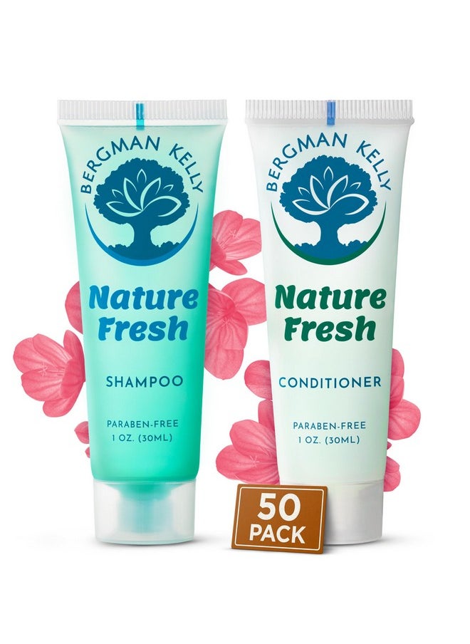 - Travel Shampoo And Conditioner Set - 1 Fl Oz, 100 Pieces, Nature Fresh - Delight Your Guests With Refreshing & Soothing Hotel Toiletries And Guest Hospitality In Bulk