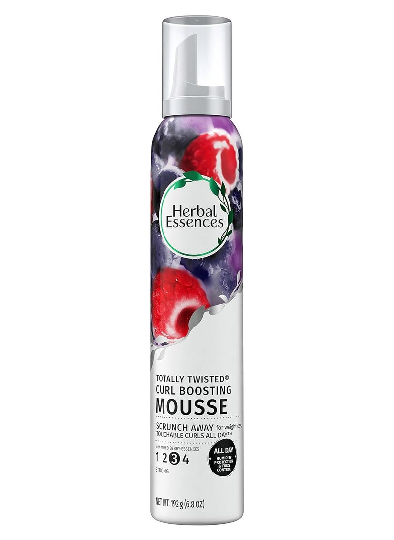 Herbal Essences Totally Twisted Curl-Boosting Mousse with Berry Essences, 6.8 oz