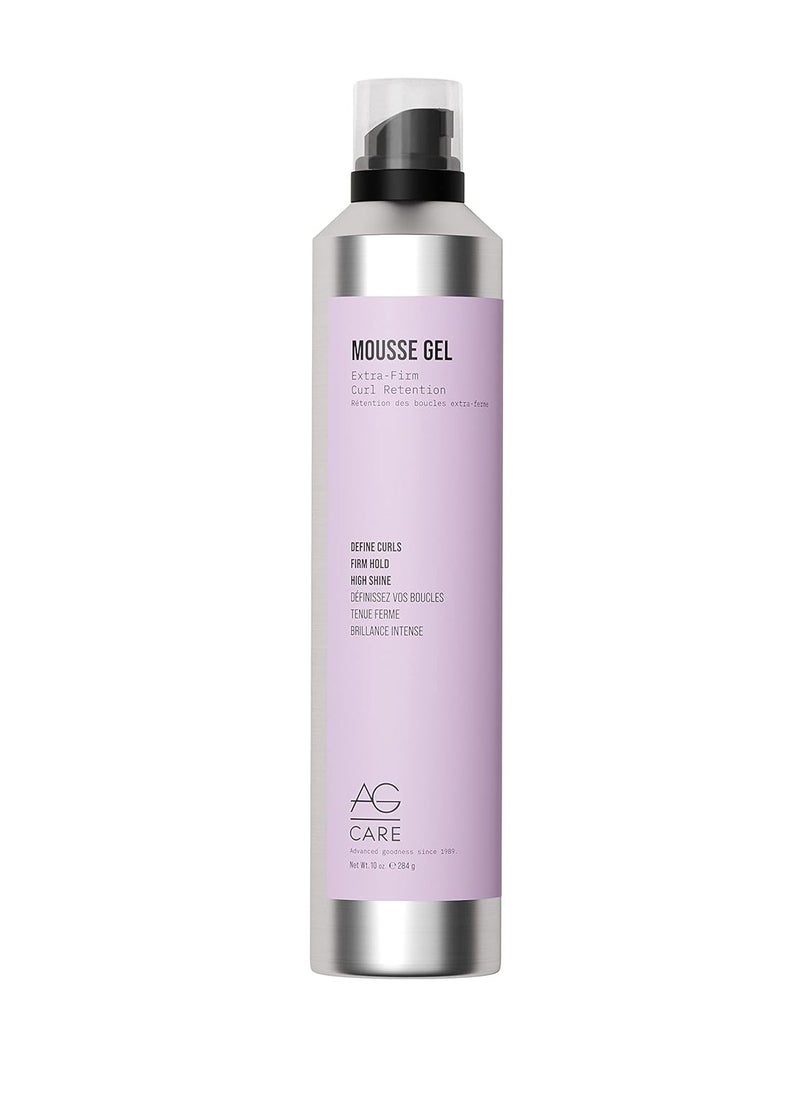 AG Care Mousse Gel Extra-Firm Curl Retention, 10 Fl Oz