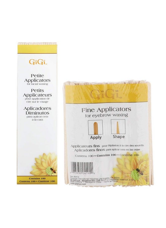 Fine & Petite Applicators 100 Ct. Each, 200 Pack