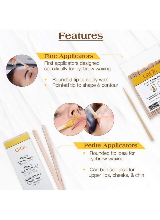 Fine & Petite Applicators 100 Ct. Each, 200 Pack