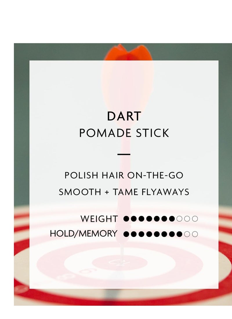 R+Co Dart Pomade Stick | Long Lasting Texture + Shapes, Tames Flyaways | Vegan + Cruelty-Free | 0.5 Fl Oz