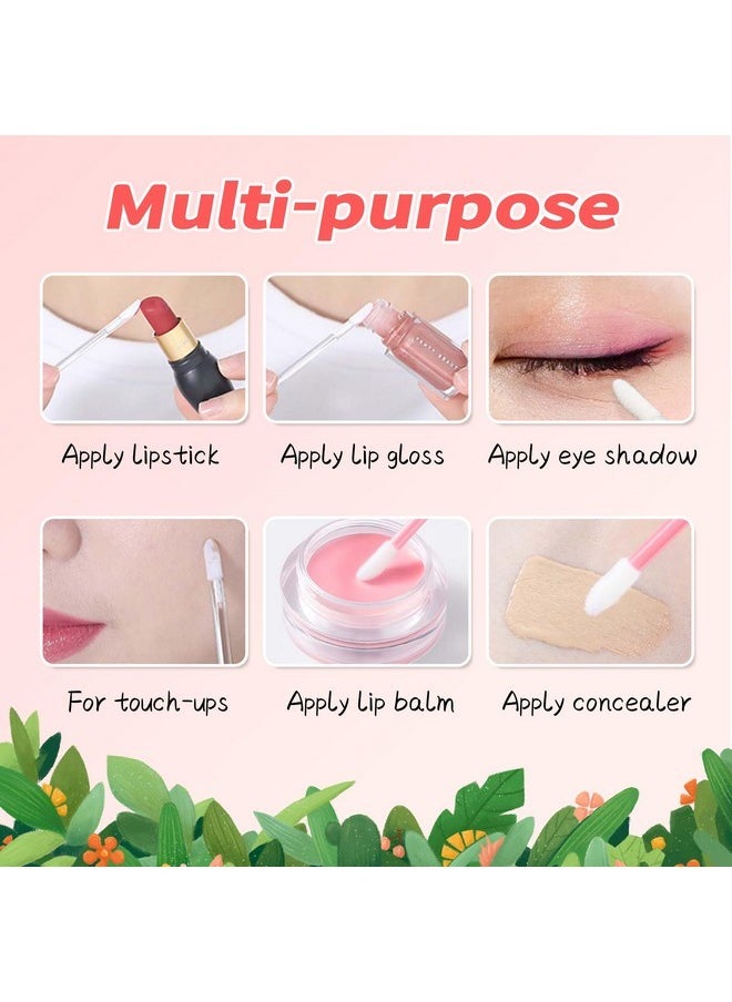 100Pc Eyelash Brush Eyebrow Brush Disposable Mascara Wands Eyebrow Spoolie, Lip Brush For Lipstick Applicator Lip Wands, Eyelash Spoolies For Eyelash Extentions Lash Spoolies For Eyebrows-E