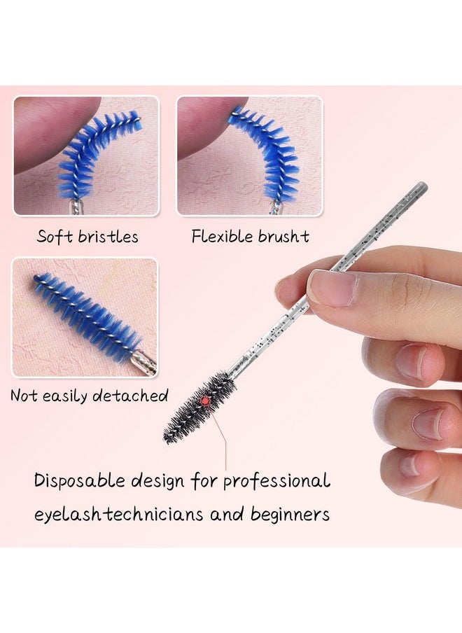 100Pc Eyelash Brush Eyebrow Brush Disposable Mascara Wands Eyebrow Spoolie, Lip Brush For Lipstick Applicator Lip Wands, Eyelash Spoolies For Eyelash Extentions Lash Spoolies For Eyebrows-E