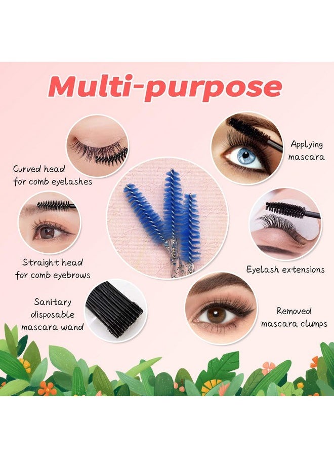 100Pc Eyelash Brush Eyebrow Brush Disposable Mascara Wands Eyebrow Spoolie, Lip Brush For Lipstick Applicator Lip Wands, Eyelash Spoolies For Eyelash Extentions Lash Spoolies For Eyebrows-E