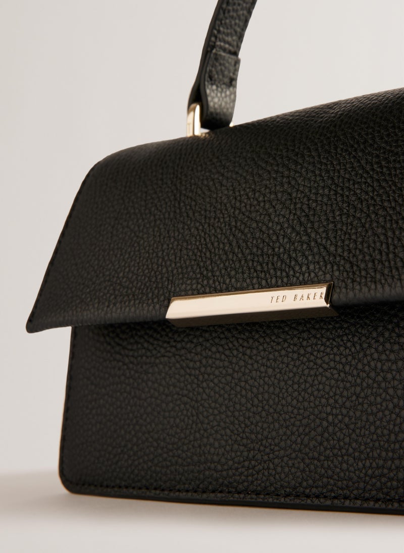 Rosly Elongated Top Handle Flap Over Satchels