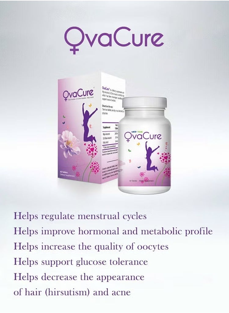 OvaCure Dietary Supplement Tablets 60's Supports Ovarian Function