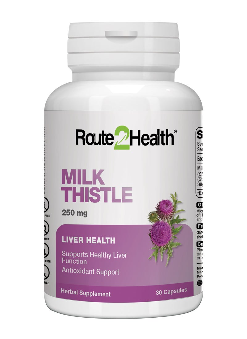 Route2Health's Milk Thistle Extract Capsules