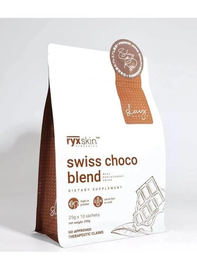 RYX Skincerity Swiss Choco Blend Meal Replacement Drink