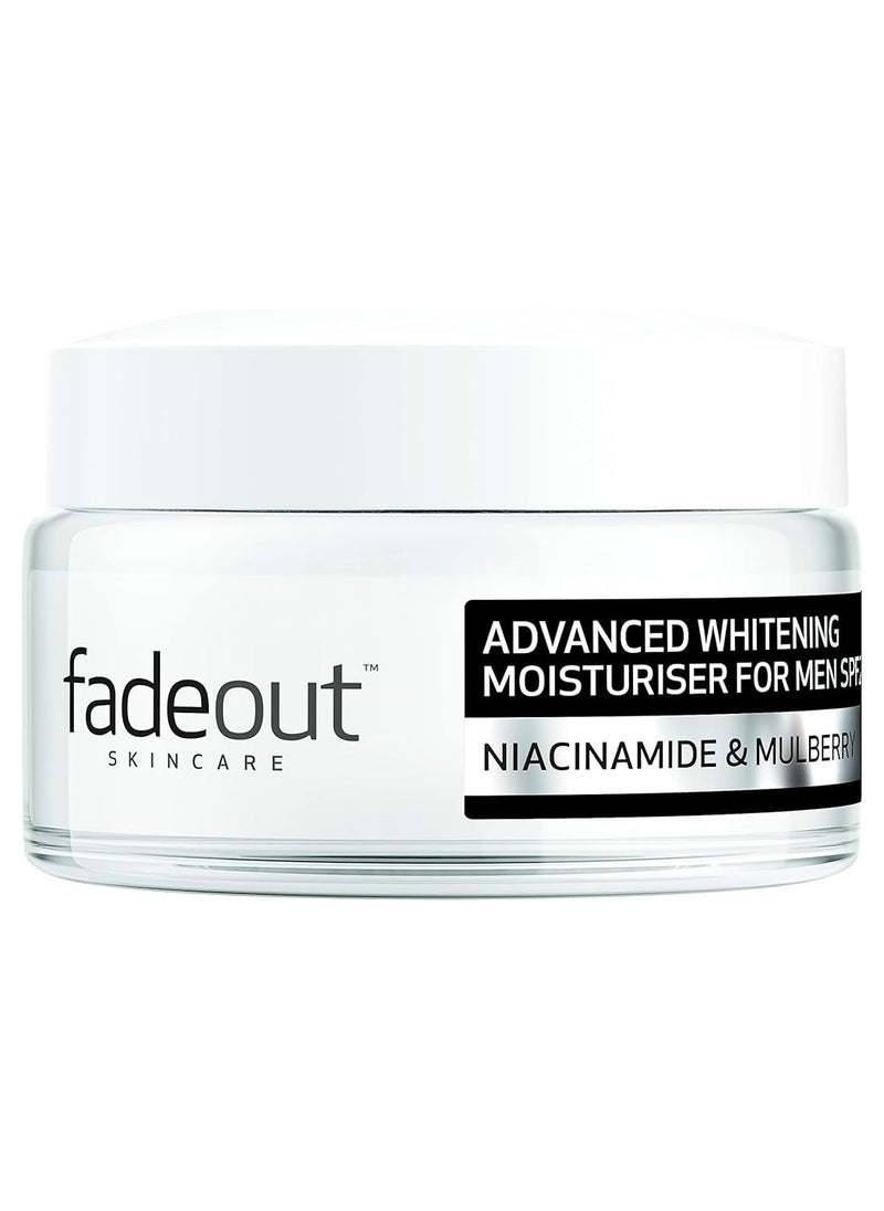 Fade Out Advanced Whitening Moisturizer For Men White 75ml