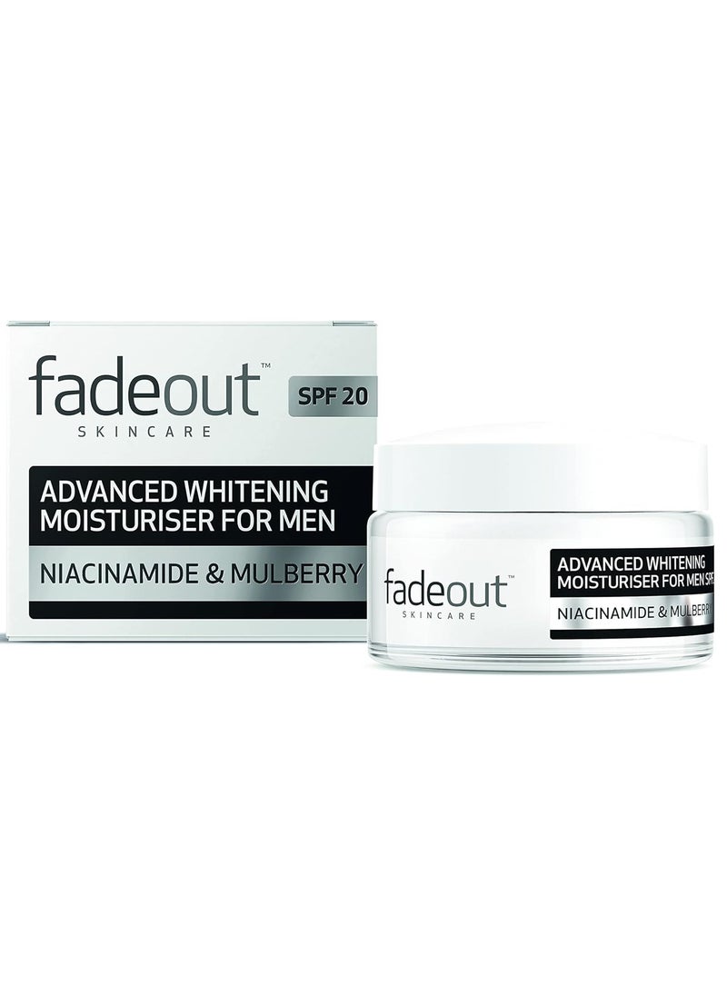 Fade Out Whitening Moisturizer For Men White 75ml