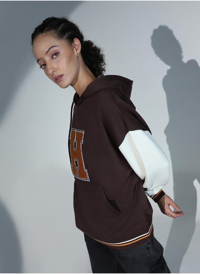 Women Brown Sweatshirt