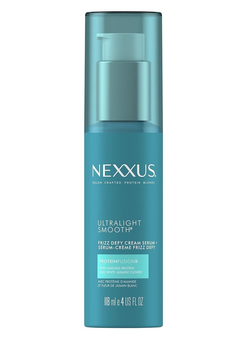 NEXXUS Ultralight Smooth Hair Serum for Dry and Frizzy Hair Weightless Smooth Hair Treatment to Block Out Frizz Against Humidity 4 fl oz