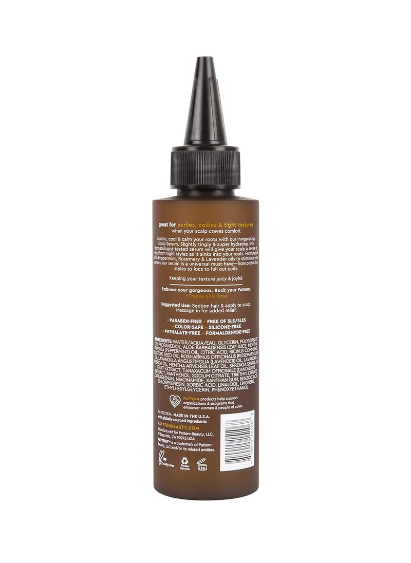 PATTERN Beauty by Tracee Ellis Ross Scalp Serum with Rosemary and Peppermint Oil to Moisturize Dry, Itchy Scalps, 4 Fl Oz