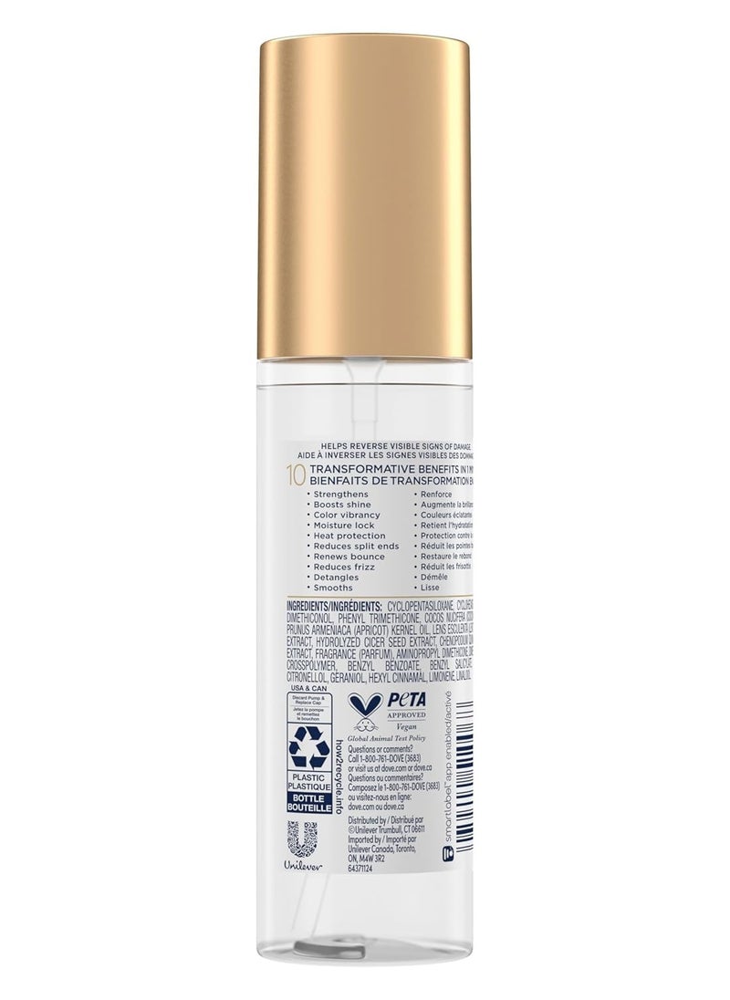 Dove Serum Bond Strength for Chemically Damaged Hair with Bio-Protein Care Technology and Peptide Complex 3.3 Fl Oz