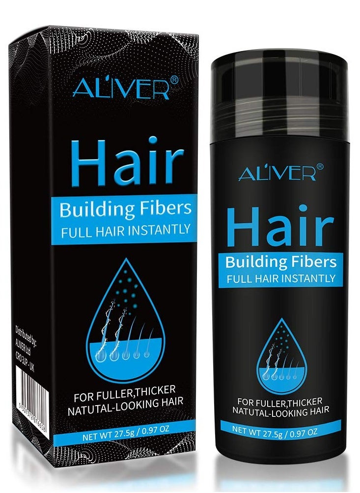 ELAIMEI Hair Fibers for Thinning Hair, Natural Formula Hair Fiber, Hair Building Fibers Refill