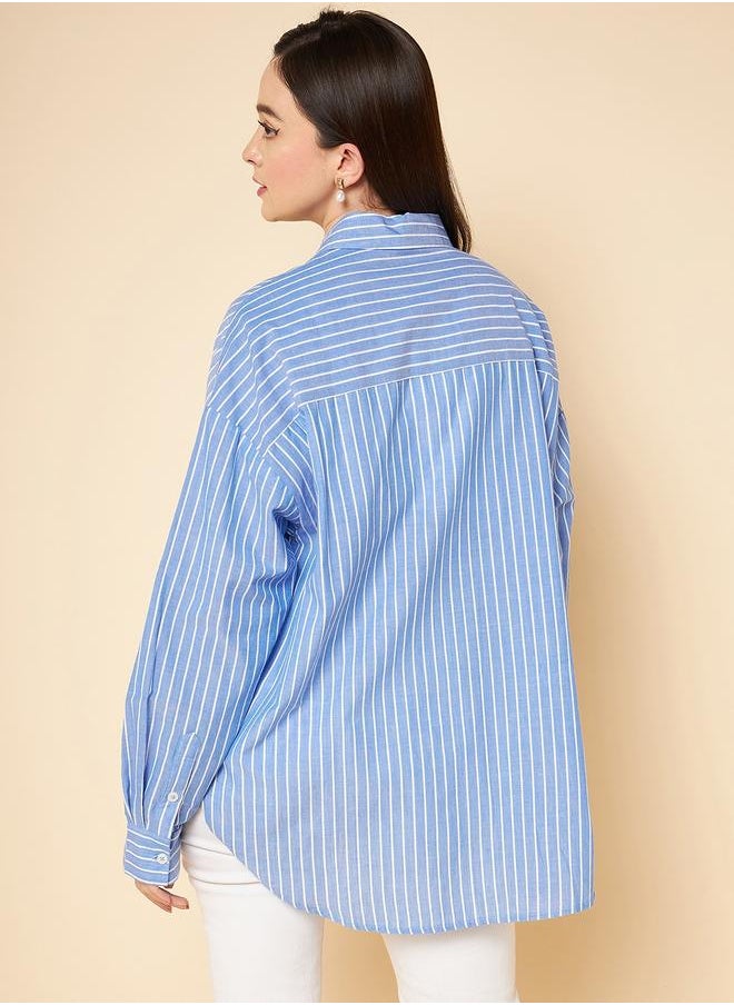 Women Blue Shirt