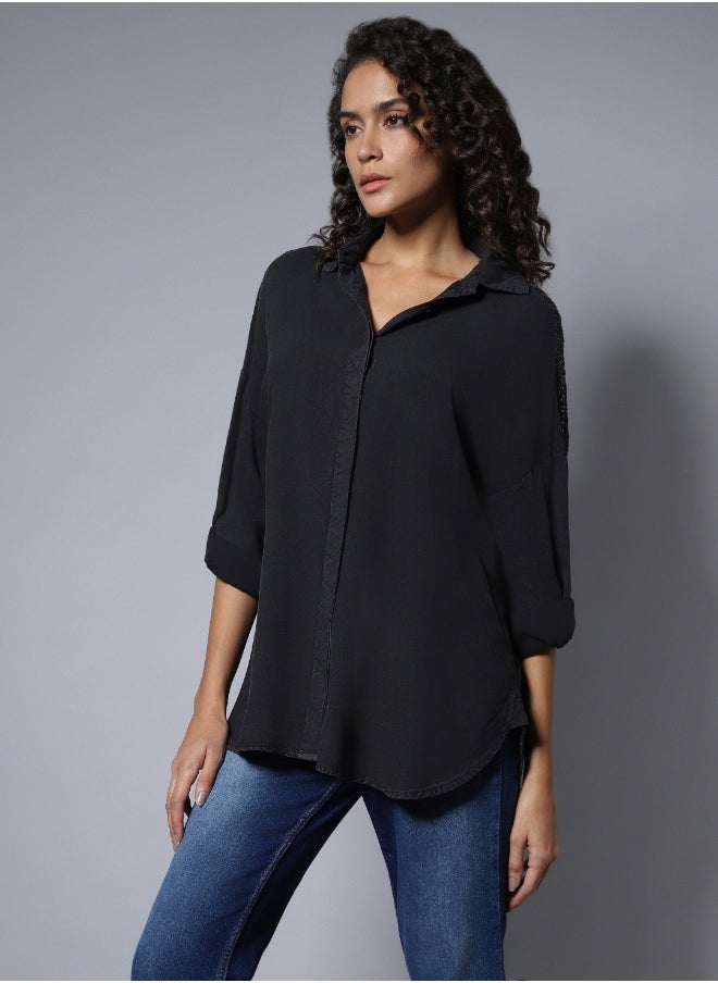 Women Black Shirt